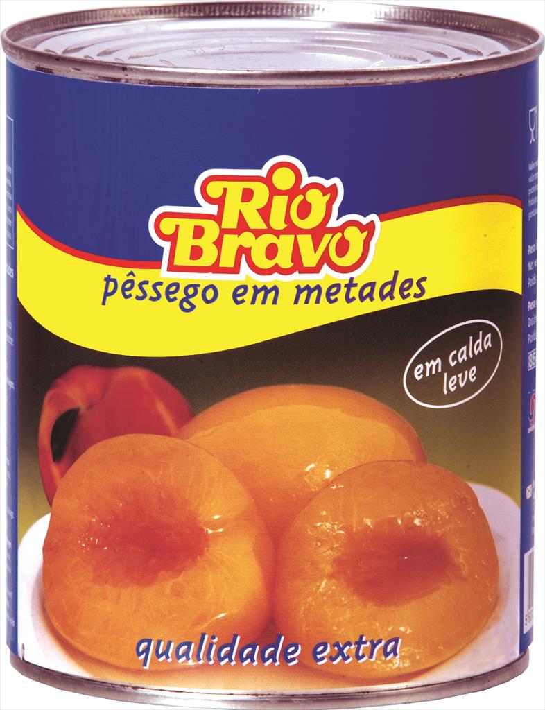 PESSEGO EM CALDA LATA 1 KG RIO BRAVO